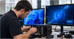 Photorealistic IT Support & Managed Services service imagery