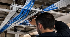 Photorealistic Structured Cabling service imagery